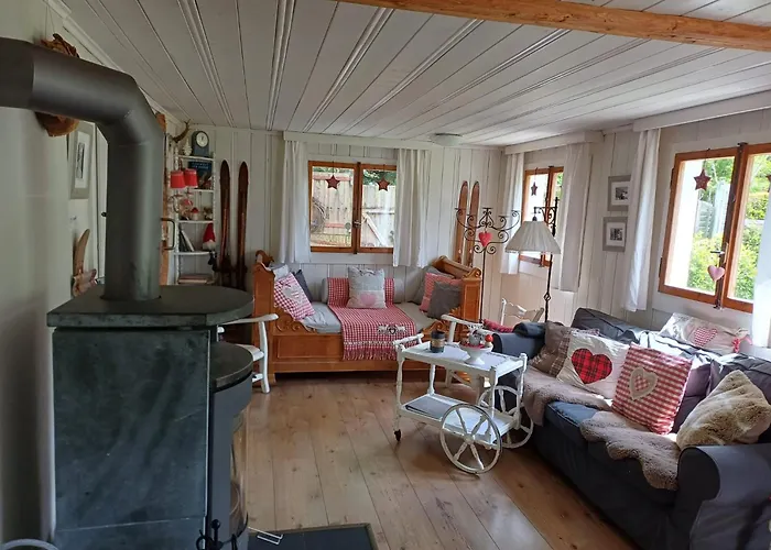 Holiday home Chic Mit Hot Pot