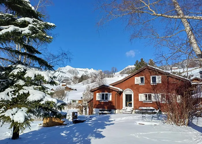 Сasa de vacaciones Chic Mit Hot Pot Wildhaus